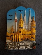 Magnes na lodówkę 3D - Kuala Lumpur, Malezja