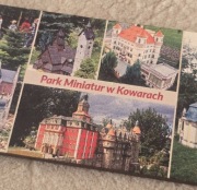 Magnes na lodówkę drewniany PARK MINIATUR W KOWARACH. (35) 
