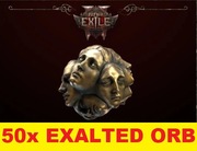 PATH OF EXILE 2 - 50 EXALTED ORB ORBS ORBY l NOWA LIGA EARLY ACCESS 