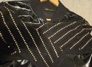 Bluza typu Bomberka lakierowana ozdoby M