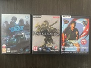 Zestaw 3 gier PC: Need for Speed, Darksiders, Tennis Masters Series