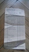 NIEWĘGŁOWSKI i ska WARSZAWA OKOPOWA WODA MINERALNA 1949 unikat