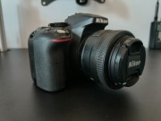 Body Nikon D5300 + Obiektyw Nikon AF-S 35mm 1:1.8G Stan BDB