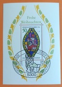 Niemcy DB znaczki 1976 # Blok 13* Boże Narodzenie 