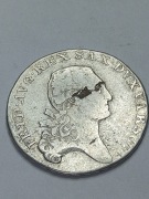 Moneta 1/3 talara 1814r. IB Księstwo Warszawskie, połysk stan: 2-