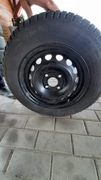 Felga stalowa z nową  oponą