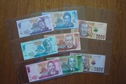 Malawi zestaw banknotów 8 sztuki stan 1
