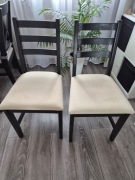 Krzesło krzesła 2 szt Lerhamn Ikea cena za komplet