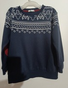 Świąteczna bluza dresowa firmy UA używana rozmiar 9-10lat/134 cm