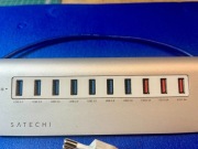 Satechi hub 7+3 (Mac, PC) zasilacz USB 3.0 Apple