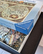 puzzle Ravensburger, antyczna Mapa Świata ,3000 elementów