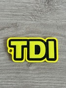 Stylowy Brelok Druk 3D TDI Dodatek dla Fanów Motoryzacji