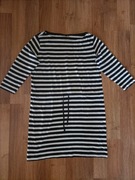 H&M sukienka L w stylu marynarskim.