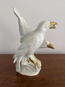 RZADKOŚĆ. KARL ENS, VOLKSTEDT. Kruki. Figurka. 