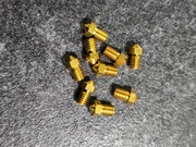 Dysza 0.4mm druk 3D Reprap. Drukarka 3D. Hotend. Mosiądz. Dysza MK8