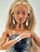 Biżuteria akcesoria bransoletka srebrna dla lalek Barbie figurek akcji 1:6