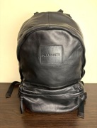 Skórzany Plecak AllSaints Carabiner Embossed Logo Leather Backpack