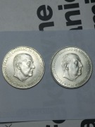 2 x 100 peset 1966 generał Franco 
