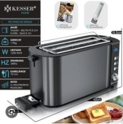 Toster 1520W czarny Kesser