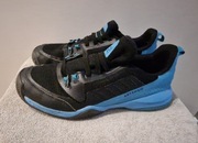 Buty sportowe młodzieżowe Artengo Decathlon 38 39 czarno-nieb. 24,5 cm