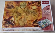 Puzzle Trefl 3000 Mapa Świata