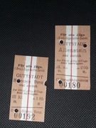 Magnes Bilet Guttstadt (Dobre Miasto) - Allenstein / Allenstein Vorst