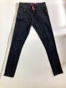 DENIM Co. Primark spodnie Slim Fit ciemnoszare, uż