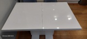stół rozkładany 120x80 cm biały