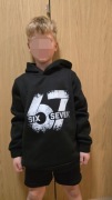 Stylowa Bluza z Kapturem "67 SIX SEVEN" – Nowa!