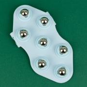 Masażer do twarzy i ciała metalowe kulki antycellulit