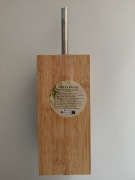 Bambusowa szczotka do WC z uchwytem