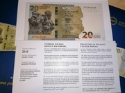 20 zł OCHRONA POLSKIEJ GRANICY NBP, UNC, NOWY!! 
