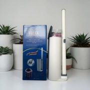 Wielofunkcyjna szczotka do WC LUCCE + zapasowe gąbki (16 szt.)