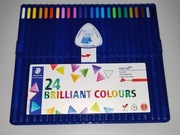 Kredki Staedtler Ergo Soft 24 Kolory Nowe