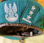orzel wojsko polskie lądowe WP RP czapka beret zielony porucznik Modus R 58