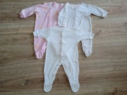 3 x Pajacyk niemowlęcy George rozm. 56/68 - 3/6 m-cy 