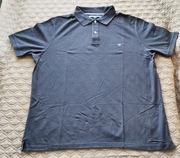 Polo FYNCH-HATTON na lato XXL Okazja!! Ciemnoszare wysokiej jakości bawełna