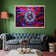 LACED Plakat 118x84cm (A0) - Dżuls Art