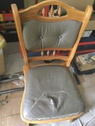 Krzesła dębowe 6 sztuk