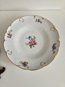 Duża Piękna  patera talerz Furstenberg 31 cm kwiaty