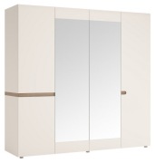 Sprzedam używaną białą szafę LINATE typ 23