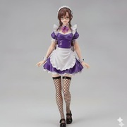 Figurka druk 3D żywica 12K " Mari Makinami Maid - F1152 " - 120 mm