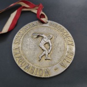 Medal sportowy Wojewódzka Spartakiada Młodzieży Piła