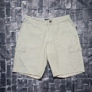 GUESS SPODENKI MĘSKIE SZORTY CARGO BOJÓWKI BERMUDY CHINO LOGO PREMIUM