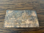 Brodoimpeks Import Export Belgrad Yugoslavia Emblemat reklama PRL