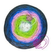 Motki Ombre Bawełna Akryl 4 Nitki 1000 m Magiczne Sploty