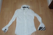 biala koszula burberry xs zadbana