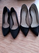 Czółenka- 100% skóra, 2 pary