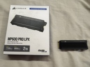 Dysk SSD Corsair MP600 PRO LPX 2TB M.2 Kupiony 10.12.2025 Heatsink PS5 GW