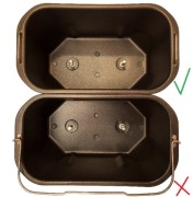 FORMA do wypiekacza chleba - trzpień 12 mm